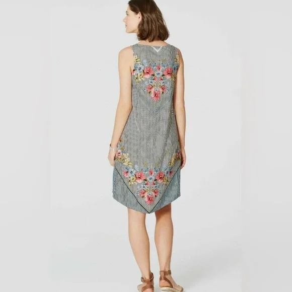 J. Jill, floral striped tunic - Picture 4 of 11